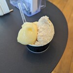 COCO GELATO sapporo - 料理写真:甘夏＋ピーナツバター