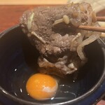 会席応為 - 魚と肉のメイン(北海道産和牛のすき焼き)