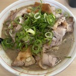 Ramenya Akihide - 並ラーメン　ドロ　肉増し