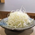 Ginza Tonkatsu Saitou - キャベツの千切り