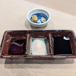 Ginza Tonkatsu Saitou - 調味料