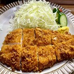 とんかつ 勝泉 - 上ロースカツ定食