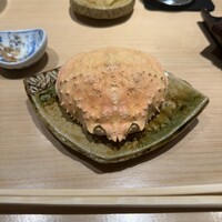 鮨くにみつ - 甲羅を開けると、