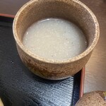 生粉打 作美 - 蕎麦湯