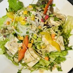 Tofu and Kyoto vegetable salad
