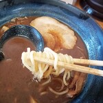 中華そば くりの木 いな - いつも細麺をチョイス