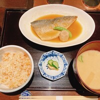御影蔵 丸ビル - ある日の限定定食 さば味噌