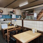 Sarashina - まさに昭和の食堂といった趣のある店内(^^)