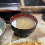 豊野丼 - しじみの味噌汁¥100もマストですね