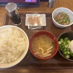 すき家 - 牛まぜのっけ朝食 大盛