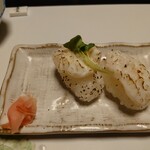 ふぐ料理　五作荘 - 炙り寿司