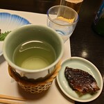 ふぐ料理　五作荘 - ひれ酒