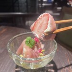 TOKYO FISHERMAN'S WHARF UOHIDE - 生ハムとチーズの変りイチゴ大福