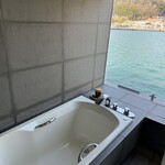 ガンツウ - テラススイートの部屋風呂