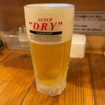 嵐山天龍らーめん - 生ビール
