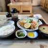 満月食堂 - ホッケフライ定食＋鶏の唐揚げ1個