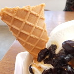 バーンズ - 冬限定　ラムレーズンのソフト　５００円のアップ　１　【　２０１４年１月　】