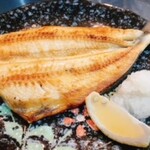 睦橋酒場 森のカレー - 金土限定で炭火焼♪ほっけ焼き