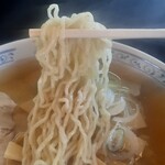 かわにし食堂 - しゅるしゅるぷりんの麺。