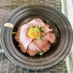 海賊レストランGRANTEI - ボルケーノ丼～ローストビーフ～