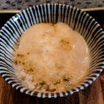 炭焼牛たん東山 - とろろをかけました！