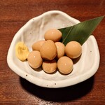 三代目網元 魚鮮水産 - うずらの煮玉子