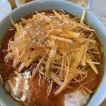 ラーメン松野屋 - 料理写真:白タンタンメン　チャーシュー　ネギ(辛い)