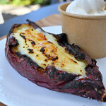 花重谷中茶屋 - 限定 つぼ焼いもブリュレ＠税込880円