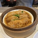 香港飲茶 星街 - 湯葉と豚肉のオイスターソース煮込み