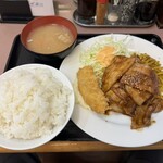 Ranchi Hausu Mitoya - 特製たれ焼肉&カニコロッケ
