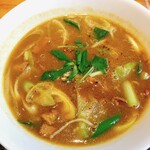 蕎麦といろり焼 創 - カレー南蛮そば