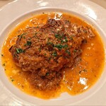 地中海レストラン アミーゴ - チキンのトマト風味マンゴレ風