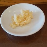 極濃湯麺 フタツメ - ニンニク(無料)
