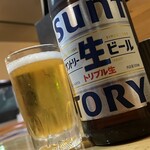 焼きもの家 慶 - サントリー初のまともな瓶詰めビール^_^