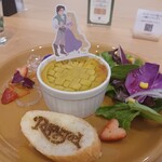 OH MY CAFE - ＜ラプンツェル&フリン＞広場のグラタンプレート@2,090円