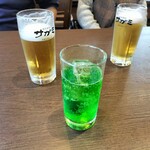 サガミ - とサンキュー価格の生ビール