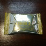 キッチン ブルー グローブ - お菓子のアップ