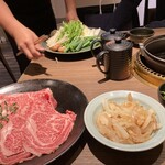 焼肉・しゃぶしゃぶ たちばな - すき焼き