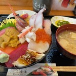 すし･丼ぶりの店 くう海 - くう海丼　うに入り