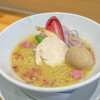 鶏白湯SOBA 虎舎 - 料理写真:鶏白湯ＳＯＢＡ ＋ 味玉☆