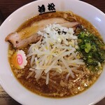 ラーメン若松 - 背脂煮干しラーメン