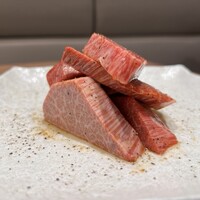 焼肉山水 虎ノ門ヒルズ店 - 山水ステーキ 7,700円（200g）
