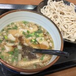 Joushuunoukougekikaraudon メンゾウ - 豚肉汁うどん／730円