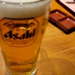 Sandaime Amimoto Sakanaya Doujou - ・オプション乾杯ビール361円