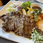 レストラン南 - Wサーロインステーキ(300g）¥2,420