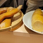 麦と麺助 - からすみ、筍