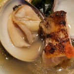 麦と麺助 - 蛤と麺助鶏