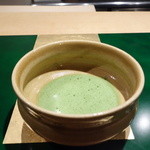 野嵯和 - 締めの抹茶