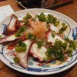 大衆酒場 よっちゃん - たこポン酢￥200（ ’14.01）