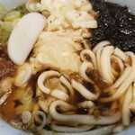 文殊 - うどんの麺の表情など。